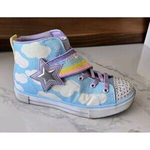 Girl's SKECHERS KIDS Twinkle Sparks - Shooting Star Big Kid Size 3